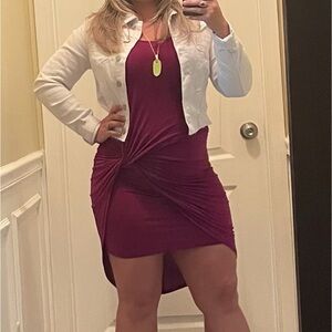 Orchid. The Knot Dress